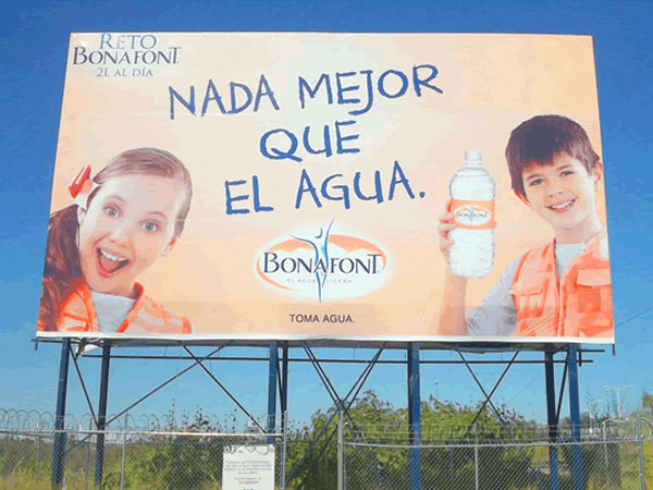 Apa Espectaculares Guadalajara Agua Embotellada Bonafont